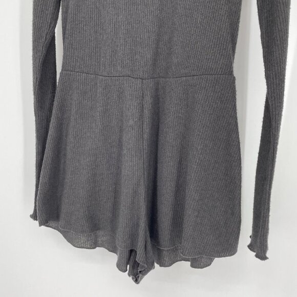 Out From Under grey high neck  open back romper - Picture 11 of 16